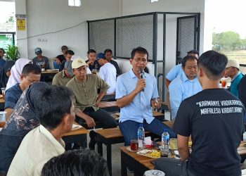 Cabup Setyo Wahono Ngobrol Pintar Bareng Pemuda Kreatif Kedungadem