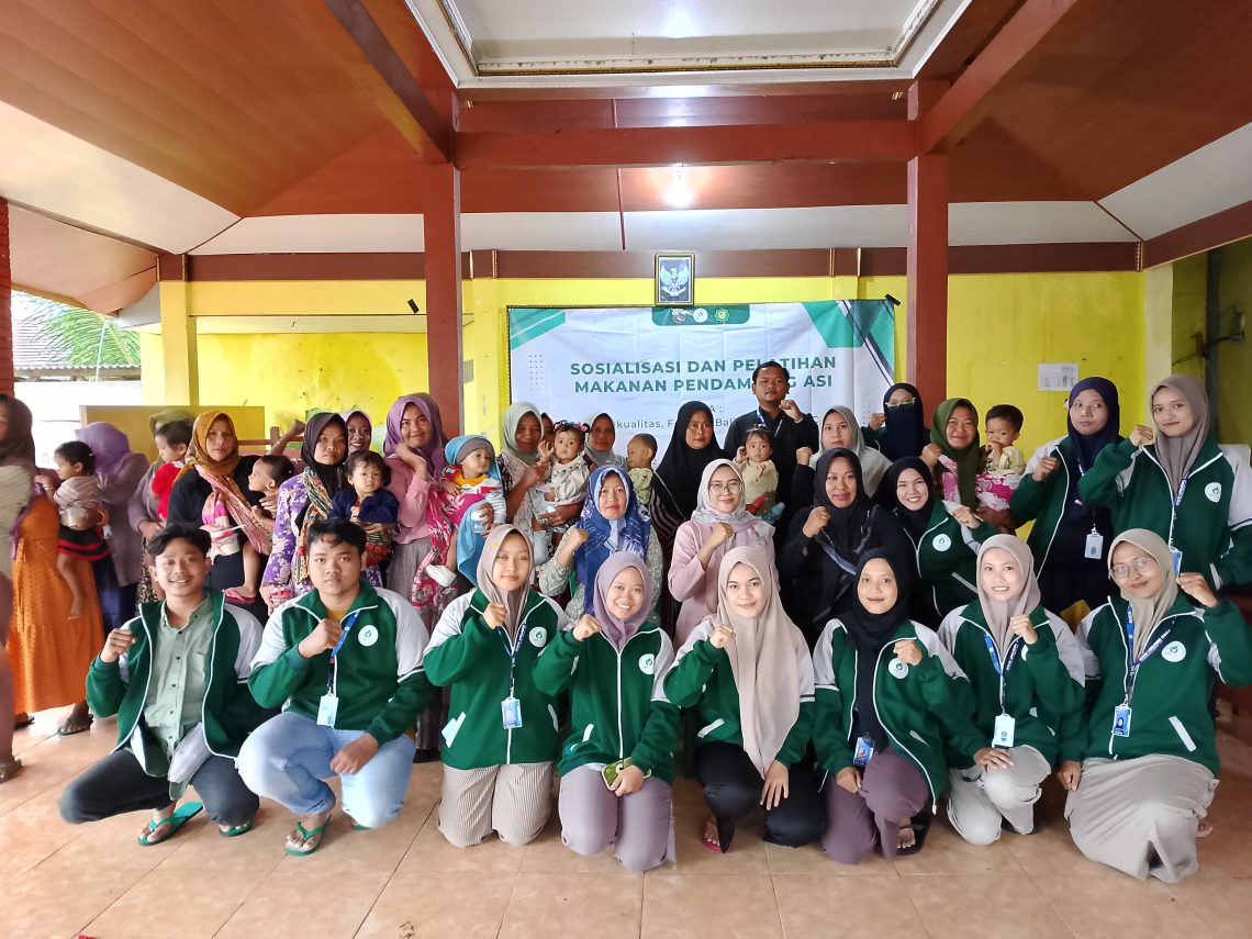 Bangun Fondasi Balita Sehat, KKN Unugiri Banyubang Beri Sosialisasi dan Pelatihan MPASI
