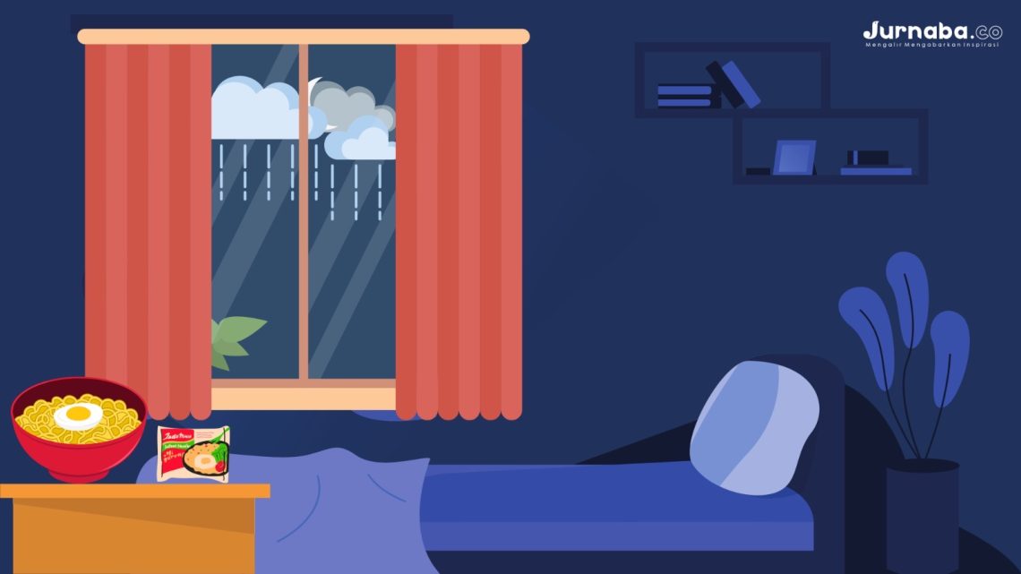 Mie Godog, Hujan, dan Selimut Kerinduan