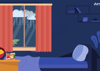 Mie Godog, Hujan, dan Selimut Kerinduan