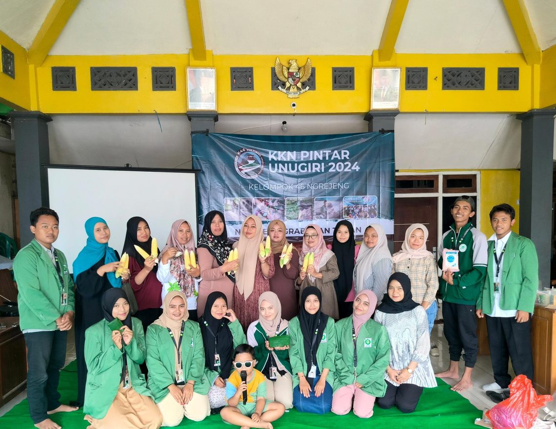 Dorong Inovasi UMKM Desa Ngrejeng, Mahasiswa KKN Unugiri Adakan Workshop Pelatihan Pembuatan Makanan Berbahan Dasar Hasil Pertanian