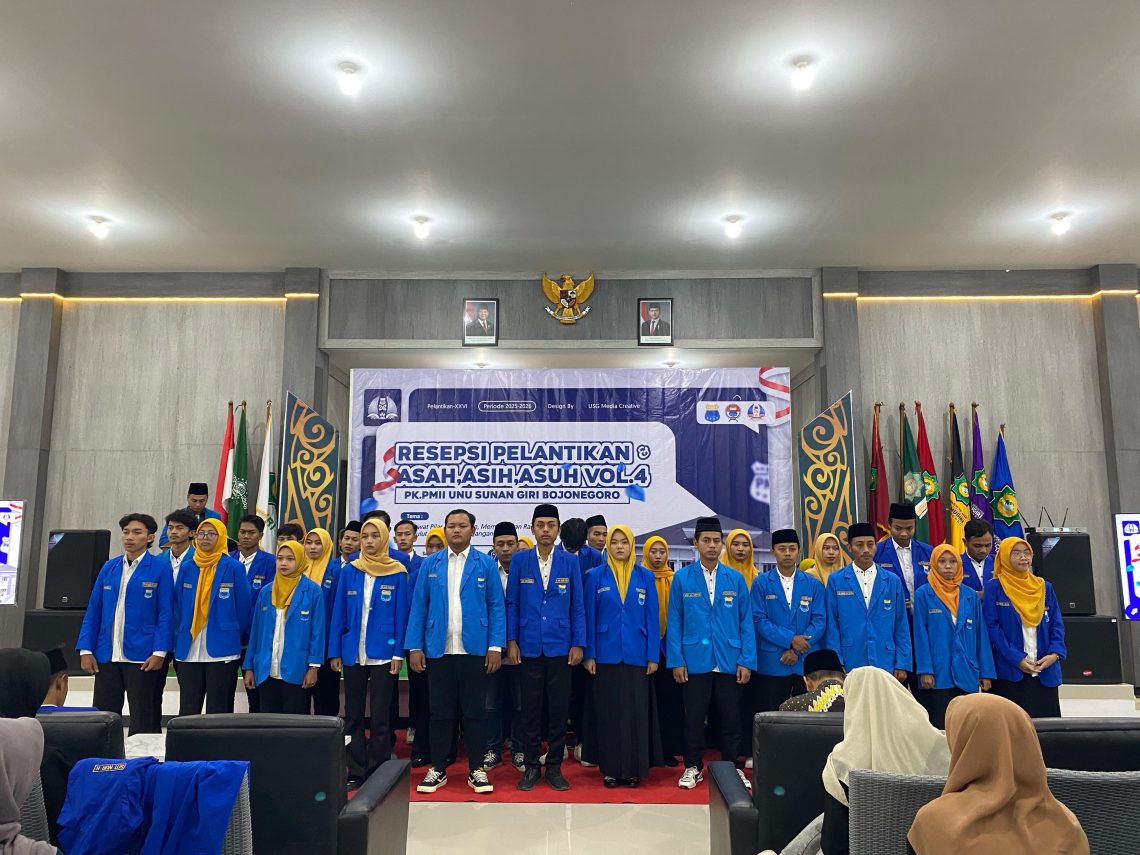 Sah, PK PMII UNU Sunan Giri Bojonegoro Resmi Dilantik