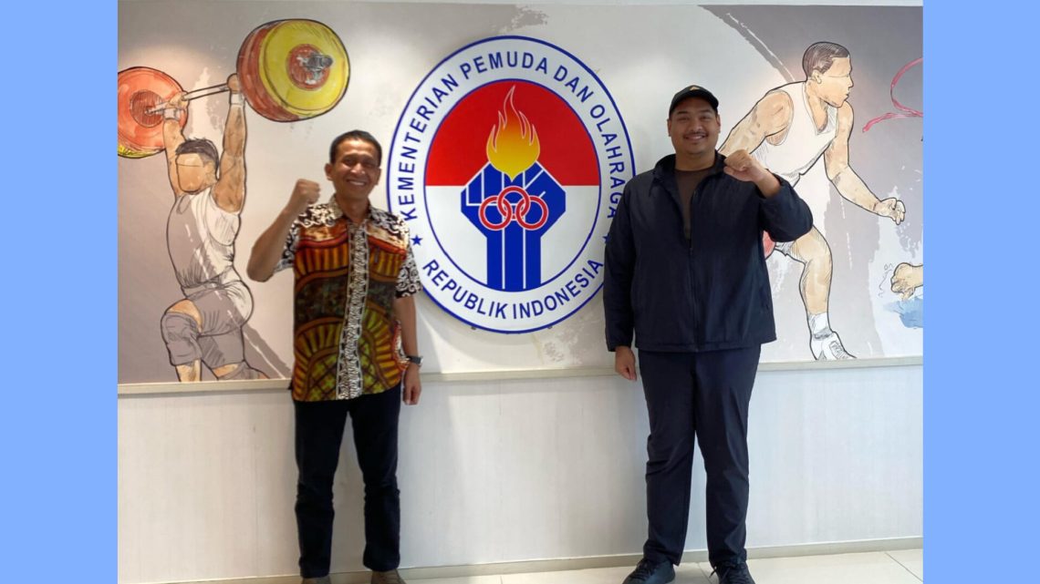 Bupati Wahono dan Menpora Dito Sepakat Bangun Sportainment di Bojonegoro
