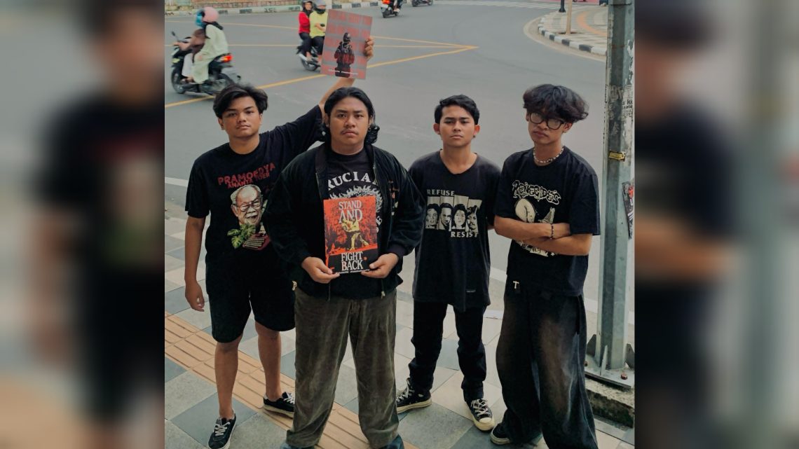 Tolak UU TNI, Para Pemuda Bojonegoro Sosialisasikan Darurat Dwifungsi ABRI