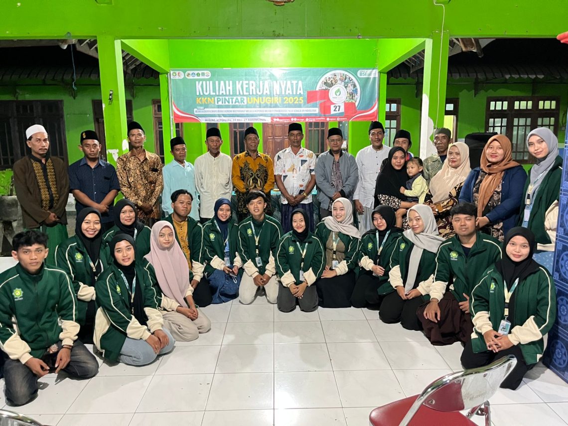 30 Hari Mengabdi, KKN Unugiri Kelompok 27 Hadir di Desa Mudung Kepohbaru