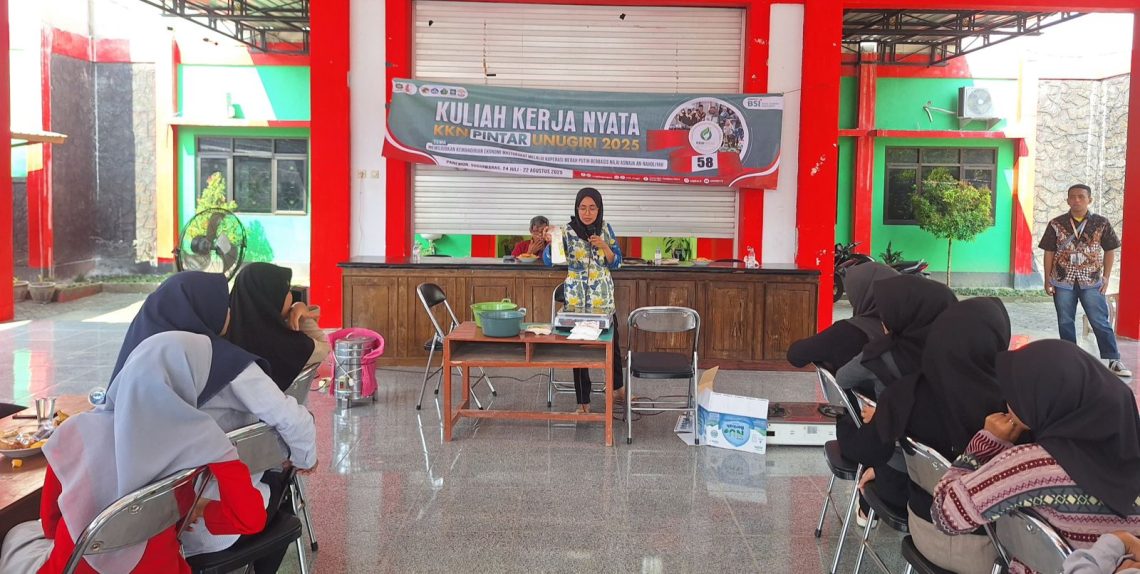 KKN Unugiri Desa Panemon Sukses Gelar Workshop Enterpreneurship