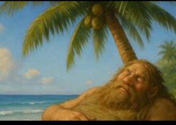 Raksasa yang Tidur di Bawah Pohon Kelapa