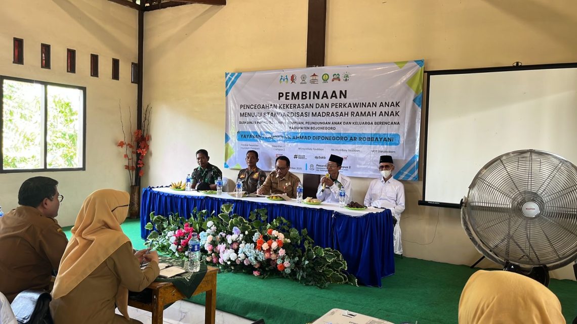 Bojonegoro Fokus Cegah Perkawinan Anak: DP3AKB dan Yayasan Ahmad Diponegoro Gelar Pembinaan Besar-besaran