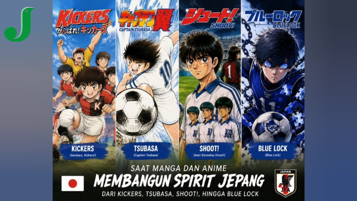 Saat Manga dan Anime Membangun Sepak Bola Jepang: Kickers, Tsubasa, Shoot!, dan Blue Lock