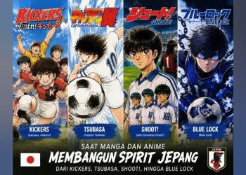 Saat Manga dan Anime Membangun Sepak Bola Jepang: Kickers, Tsubasa, Shoot!, dan Blue Lock