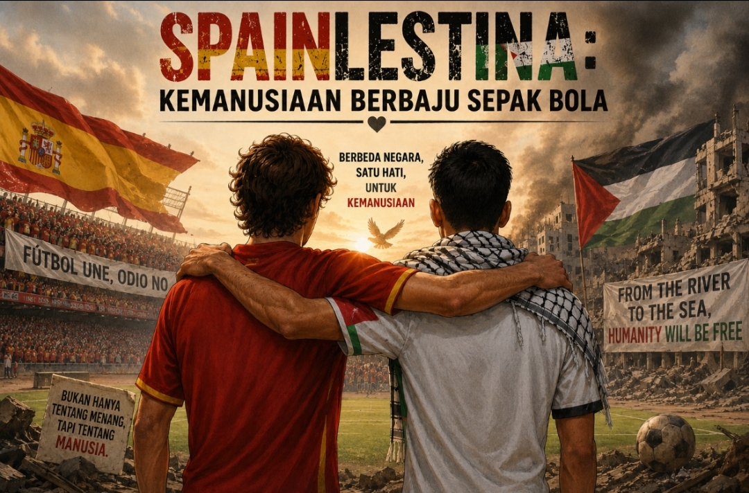 Spainlestina: Kemanusiaan Berbaju Sepak Bola