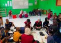 Ajak Siswa SMP Manfaatkan Bonggol Jagung, Mahasiswa KKN Unigoro Beri Edukasi Pentingnya Kelola Limbah
