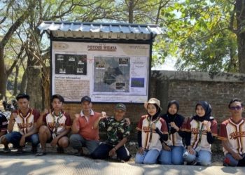 Rampungkan Peta Mitigasi Longsor, Mahasiswa KKN Unigoro Buat Data Rujukan untuk Desa
