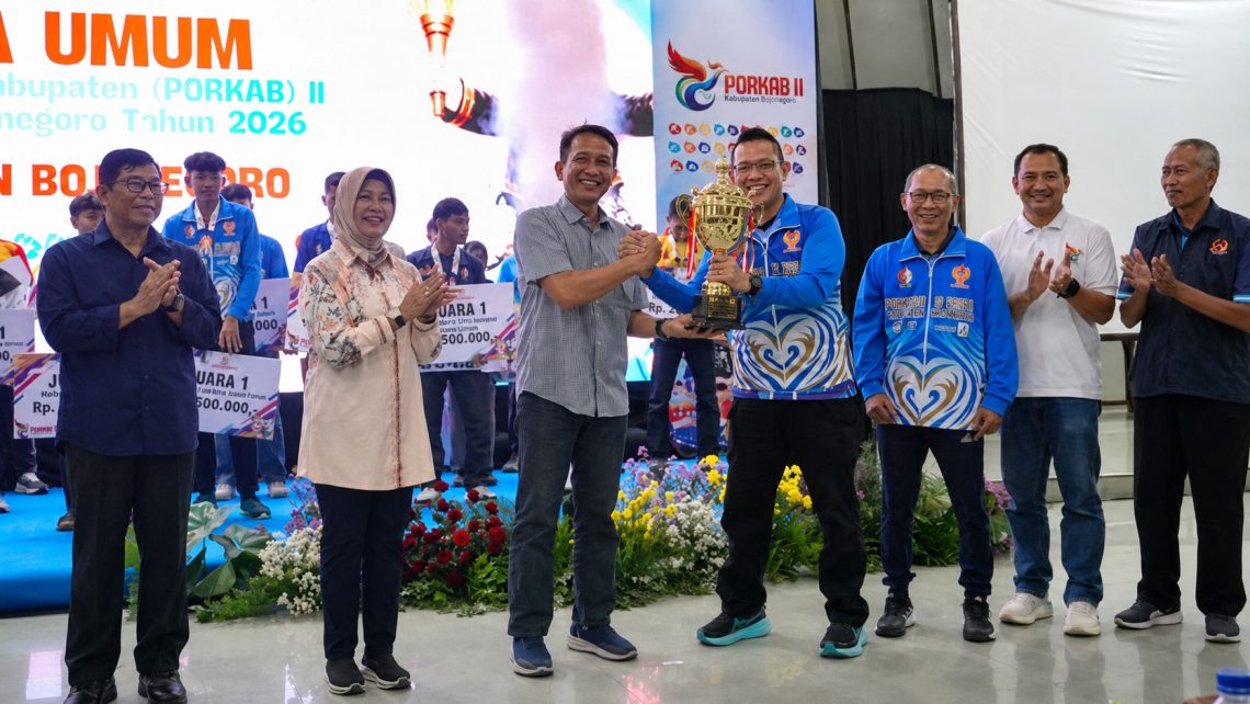 Porkab II Bojonegoro 2026 Resmi Ditutup, Pembinaan Atlet Berbasis Kecamatan Disiapkan Menuju Prestasi Nasional