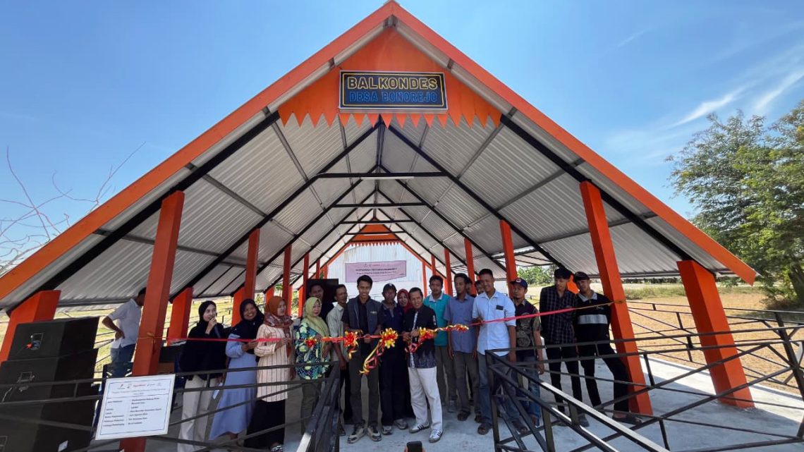 BALKONDES Bonorejo Resmi Dibangun, Jadi Harapan Baru Untuk Mendorong Kemandirian Ekonomi Desa