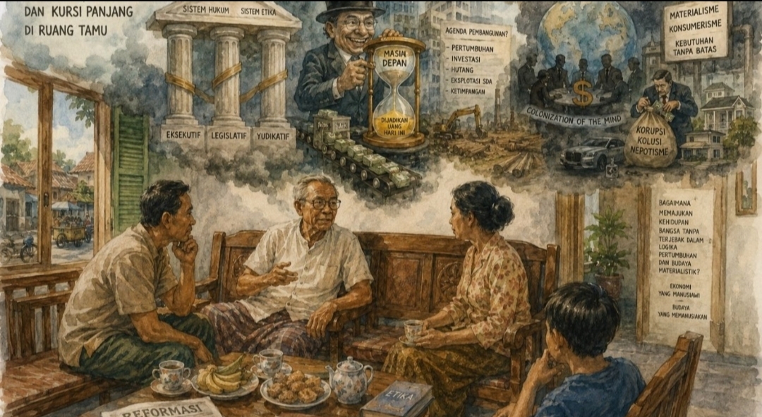 Korupsi, Bankir, dan Kursi Panjang di Ruang Tamu