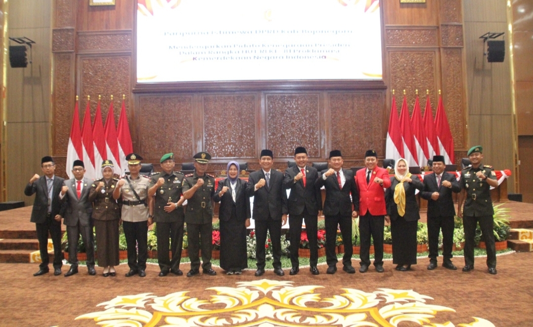 Gelar Paripurna Istimewa, DPRD Bojonegoro Ikuti Pidato Kenegaraan Presiden RI