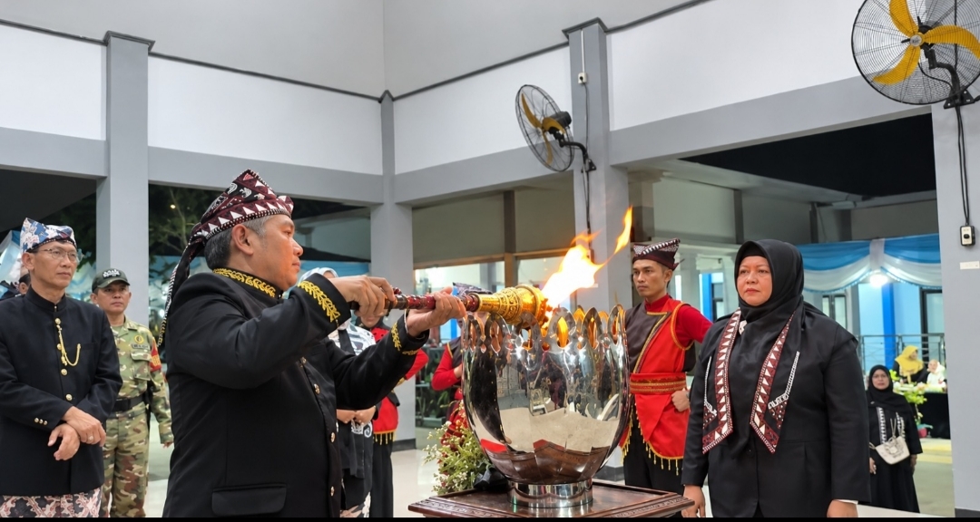 Api Abadi Singgah di Trucuk, Kali Pertama dalam Sejarah Kirab Hari Jadi Bojonegoro